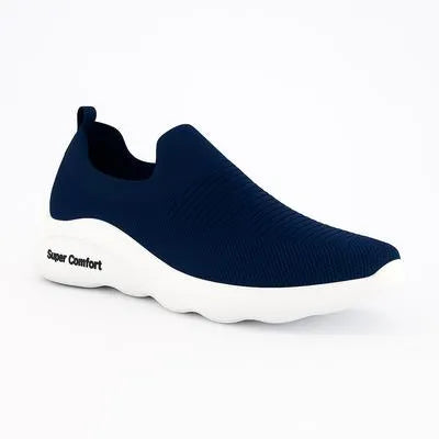 Men’s Navy Blue Slip-On Skechers 914 – Super Comfort EVA Casual Shoes