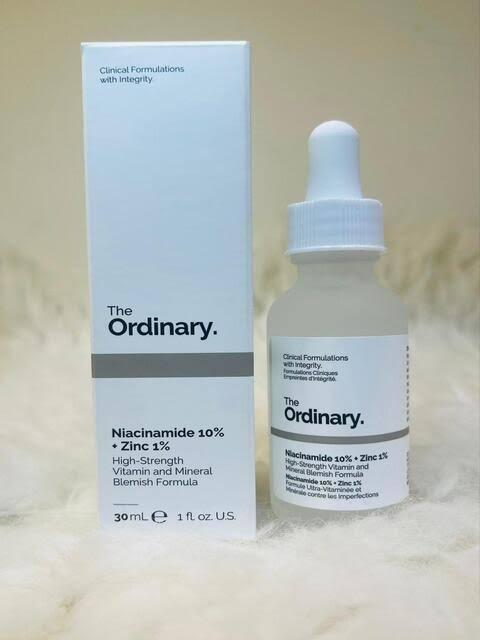 The Ordinary Niacinamide 10% + Zinc 1% Serum – Skin Brightening & Acne Control (30ml)
